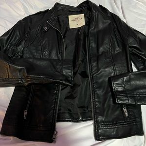 Hollister Leather Jacket
